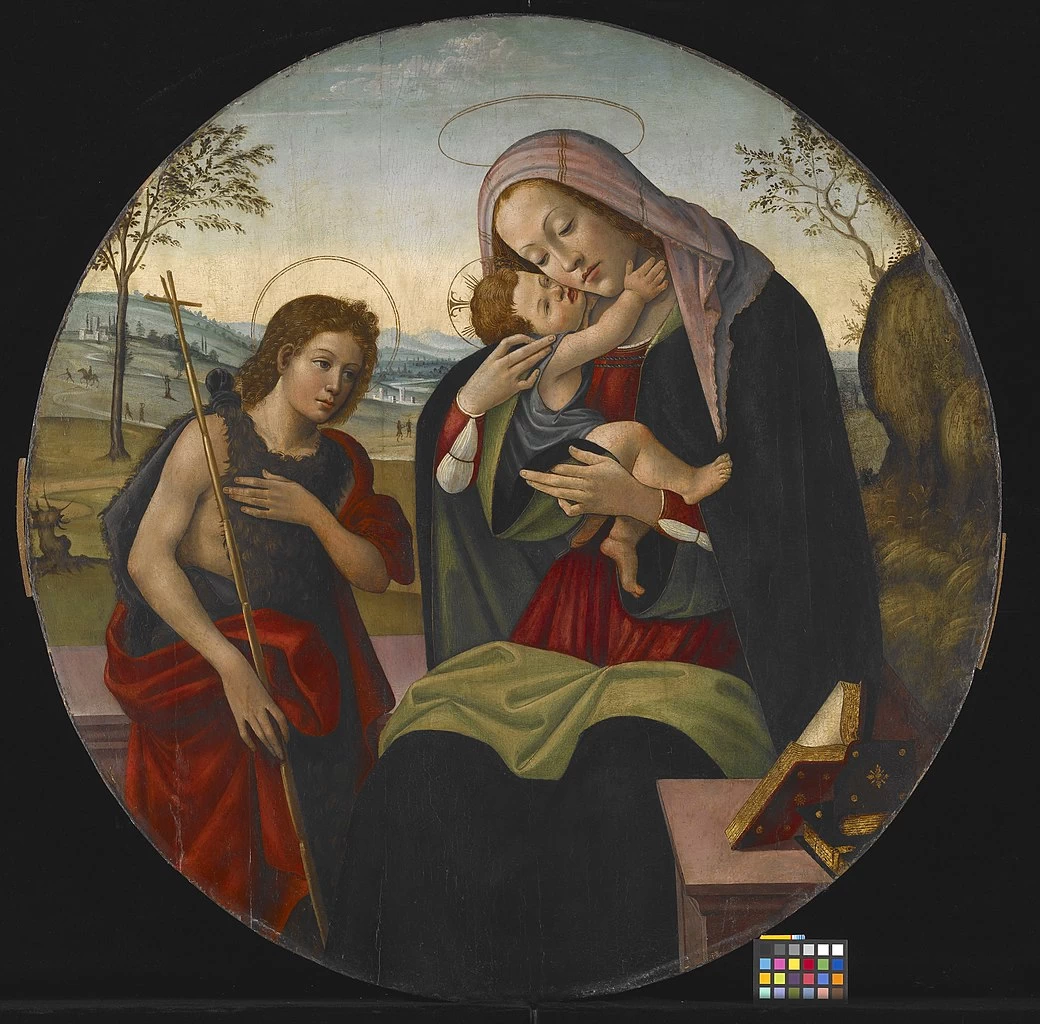 Madonna col Bambino e san Giovanni Battista - Indianapolis Museum of Art